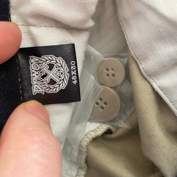 Dixxon Flannel Company D-Flexx Pants Khaki Mens Sz 48x30 Chinos Stretch Work - Picture 3 of 4